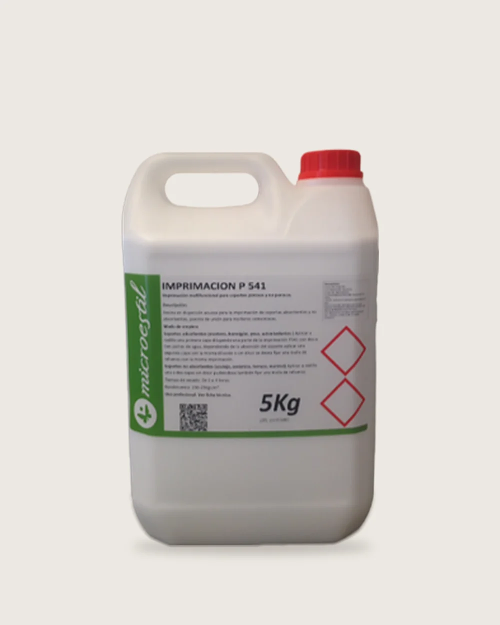 Primer 541 water-based microcement primer container