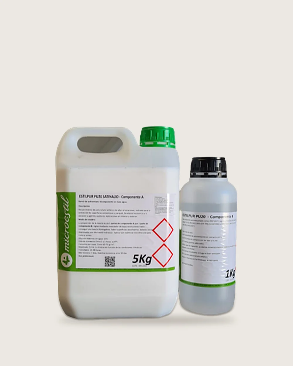 PU20 Top Sealer two-component polyurethane varnish container by Liquid Metal FX