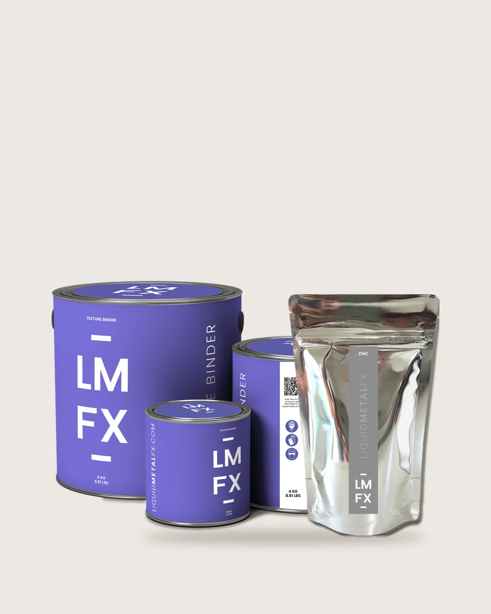 Liquid Metal FX Texture Zinc Kit